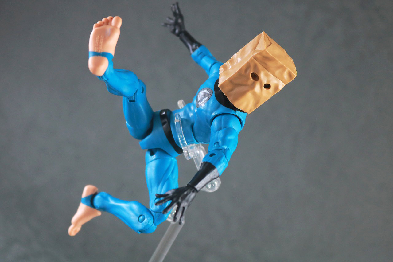 マーベルレジェンド　ボンバスティック・バッグマン　レビュー　アクション