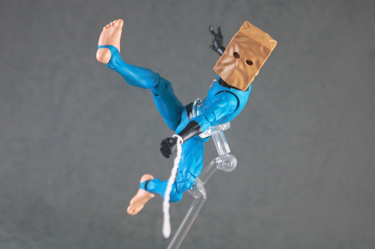 マーベルレジェンド　ボンバスティック・バッグマン　レビュー　アクション