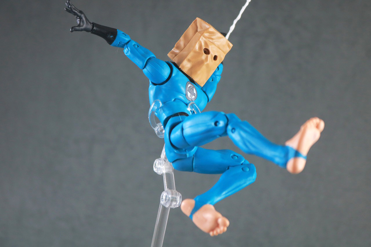 マーベルレジェンド　ボンバスティック・バッグマン　レビュー　アクション