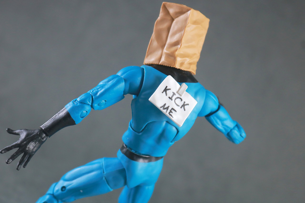 マーベルレジェンド　ボンバスティック・バッグマン　レビュー　アクション