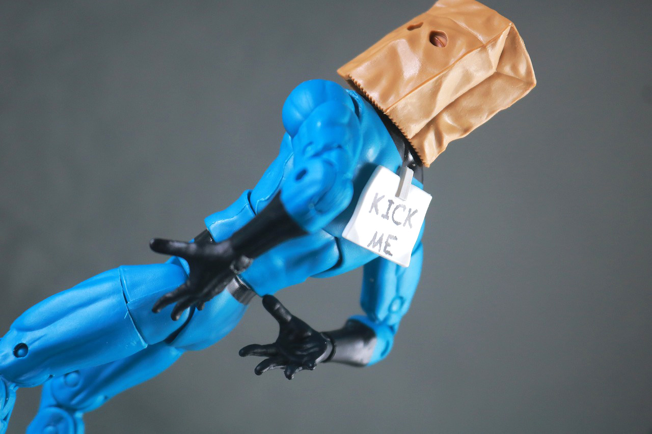 マーベルレジェンド　ボンバスティック・バッグマン　レビュー　アクション