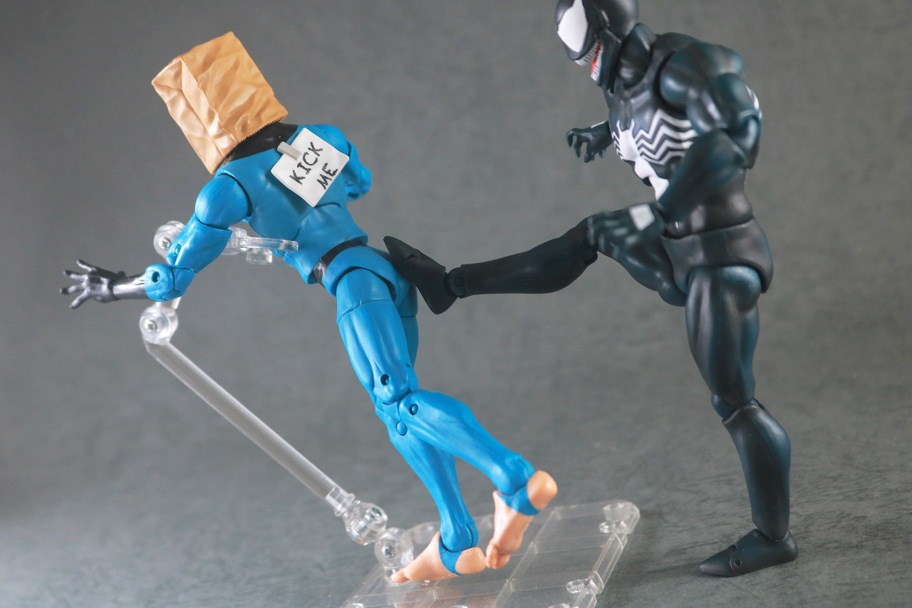 マーベルレジェンド　ボンバスティック・バッグマン　レビュー　アクション