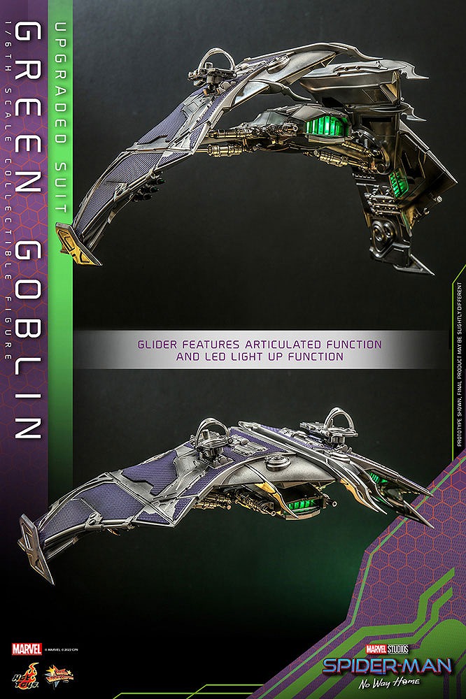 ホットトイズ ムービー・マスターピース　グリーン・ゴブリン アップグレードスーツ