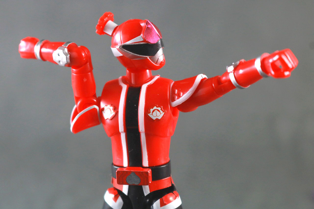 勇動 暴太郎戦隊ドンブラザーズ1 ドンモモタロウ　可動範囲