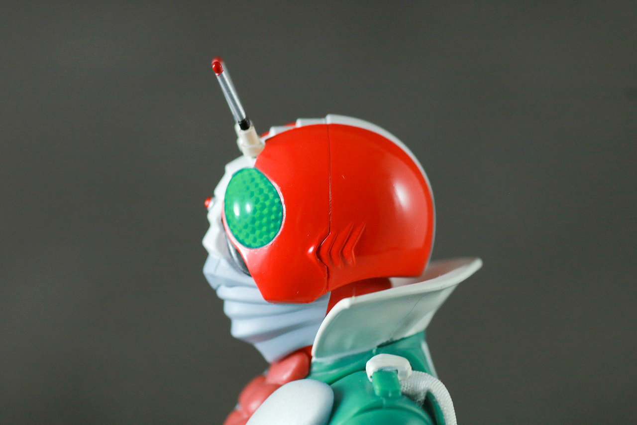 S.H.フィギュアーツ　仮面ライダーV3　真骨彫製法　レビュー　本体