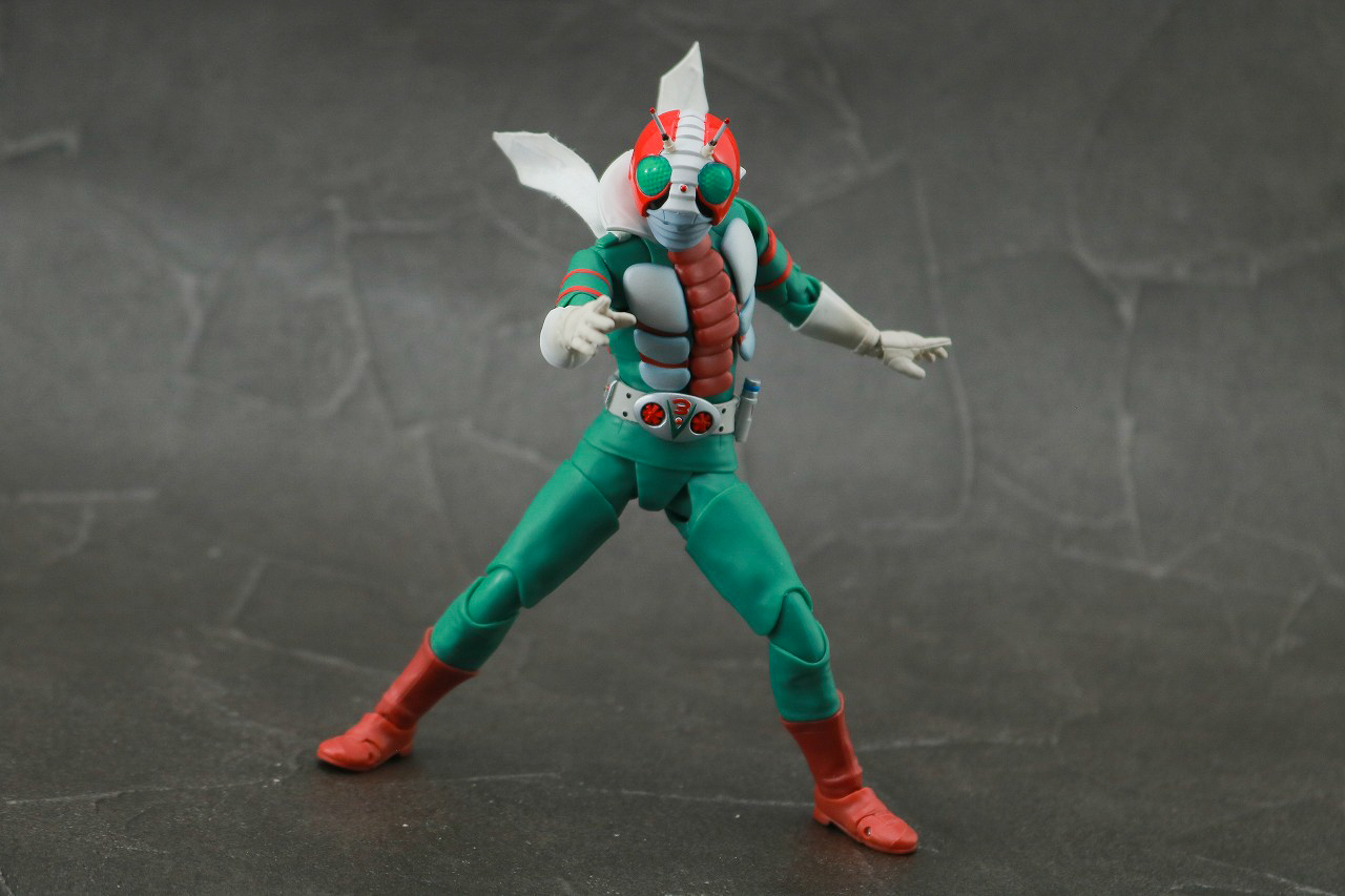 S.H.フィギュアーツ　仮面ライダーV3　真骨彫製法　レビュー　アクション