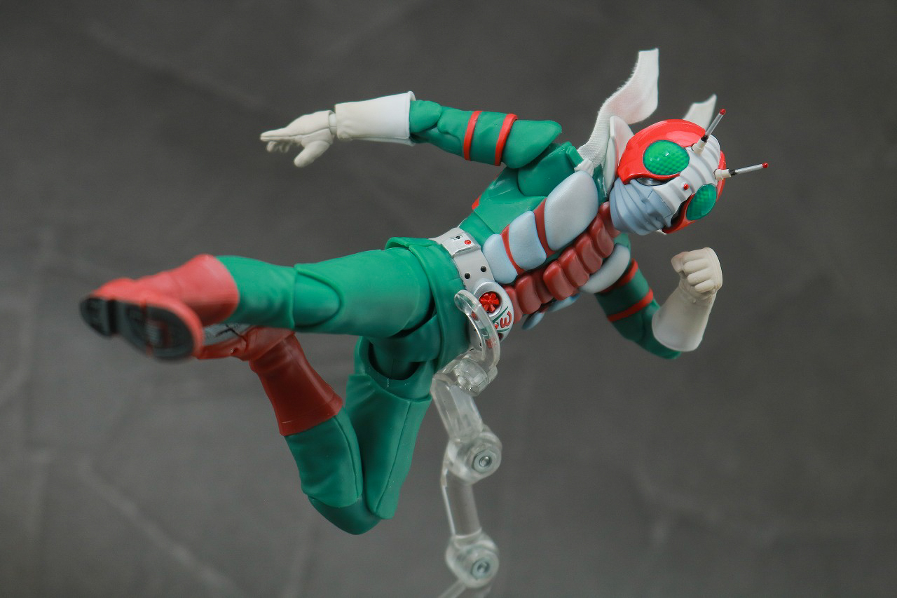 S.H.フィギュアーツ　仮面ライダーV3　真骨彫製法　レビュー　アクション