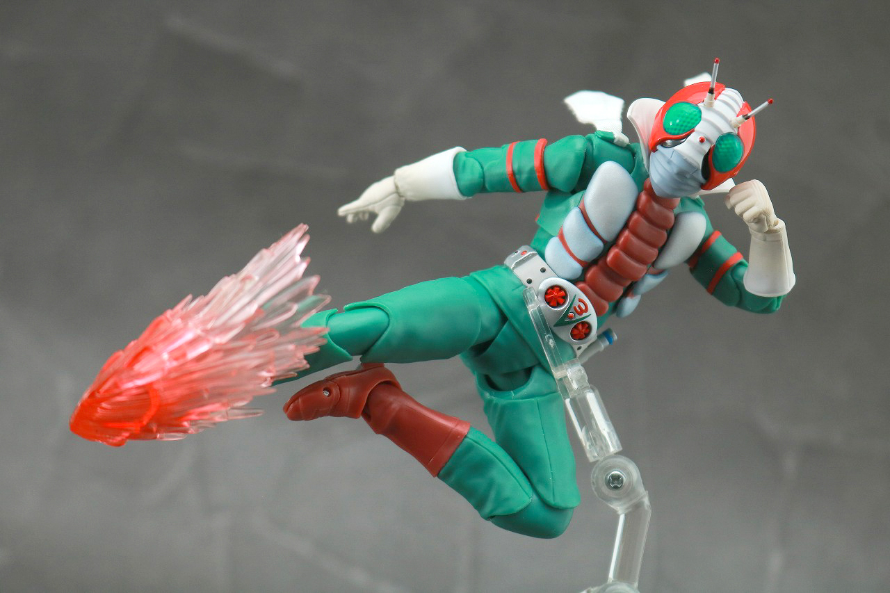 S.H.フィギュアーツ　仮面ライダーV3　真骨彫製法　レビュー　アクション