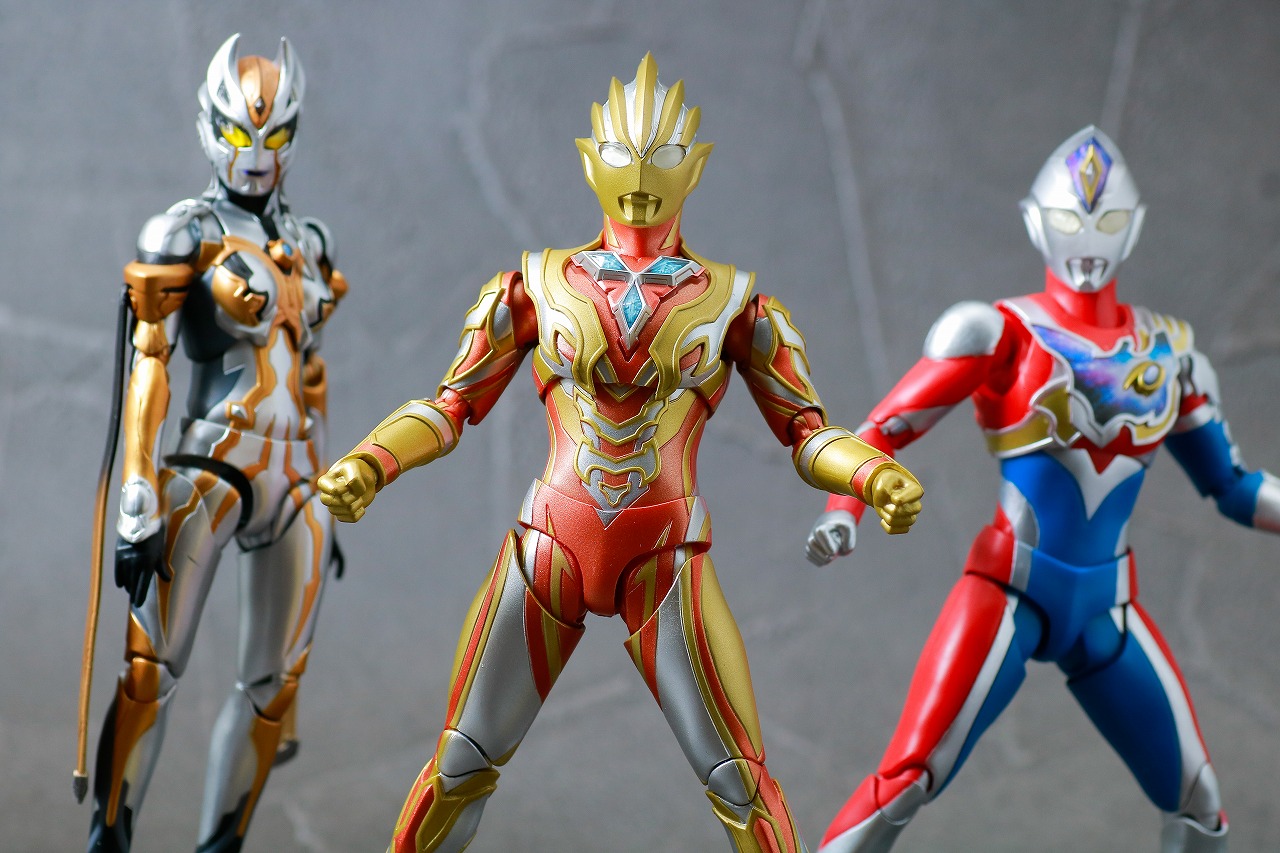 S.H.フィギュアーツ　グリッタートリガーエタニティ　レビュー　アクション　カルミラ　ウルトラマンデッカー フラッシュタイプ