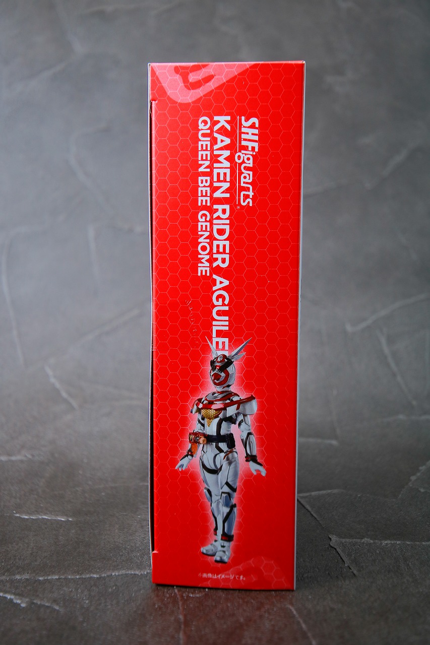 S.H.フィギュアーツ　仮面ライダーアギレラ クイーンビーゲノム　レビュー　パッケージ
