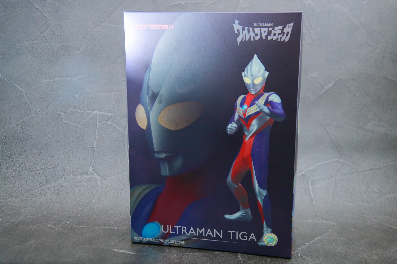 alphamax　アルファマックス　ウルトラマンティガ　マルチタイプ　レビュー　パッケージ