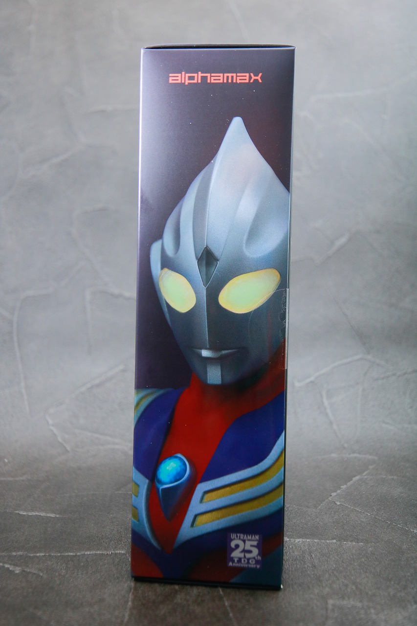 alphamax　アルファマックス　ウルトラマンティガ　マルチタイプ　レビュー　パッケージ