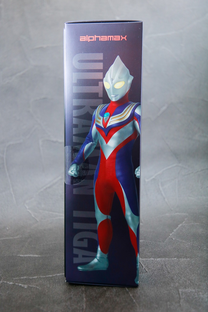 alphamax　アルファマックス　ウルトラマンティガ　マルチタイプ　レビュー　パッケージ