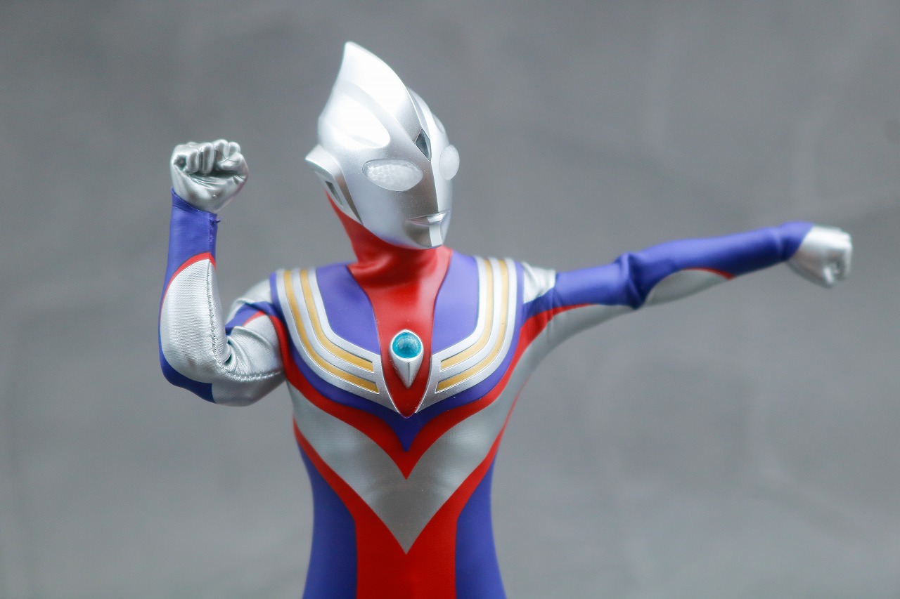 alphamax　アルファマックス　ウルトラマンティガ　マルチタイプ　レビュー　可動範囲