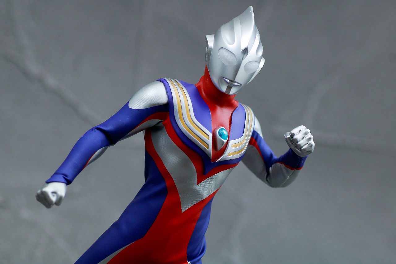 alphamax　アルファマックス　ウルトラマンティガ　マルチタイプ　レビュー　アクション