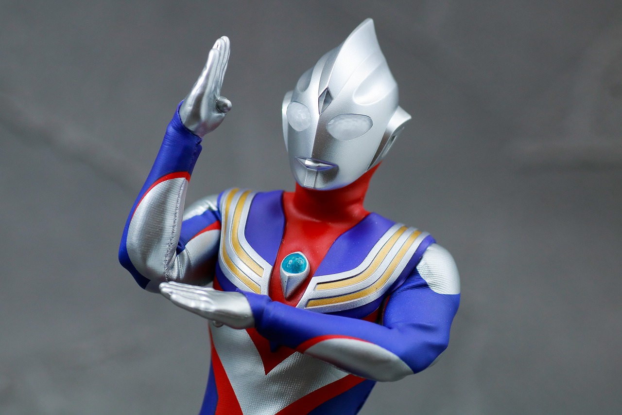alphamax　アルファマックス　ウルトラマンティガ　マルチタイプ　レビュー　アクション