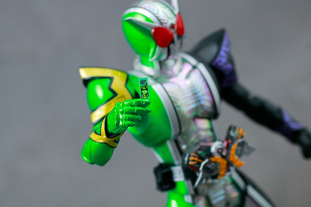 S.H.フィギュアーツ　仮面ライダーW サイクロンジョーカーエクストリーム　真骨彫製法　レビュー　アクション