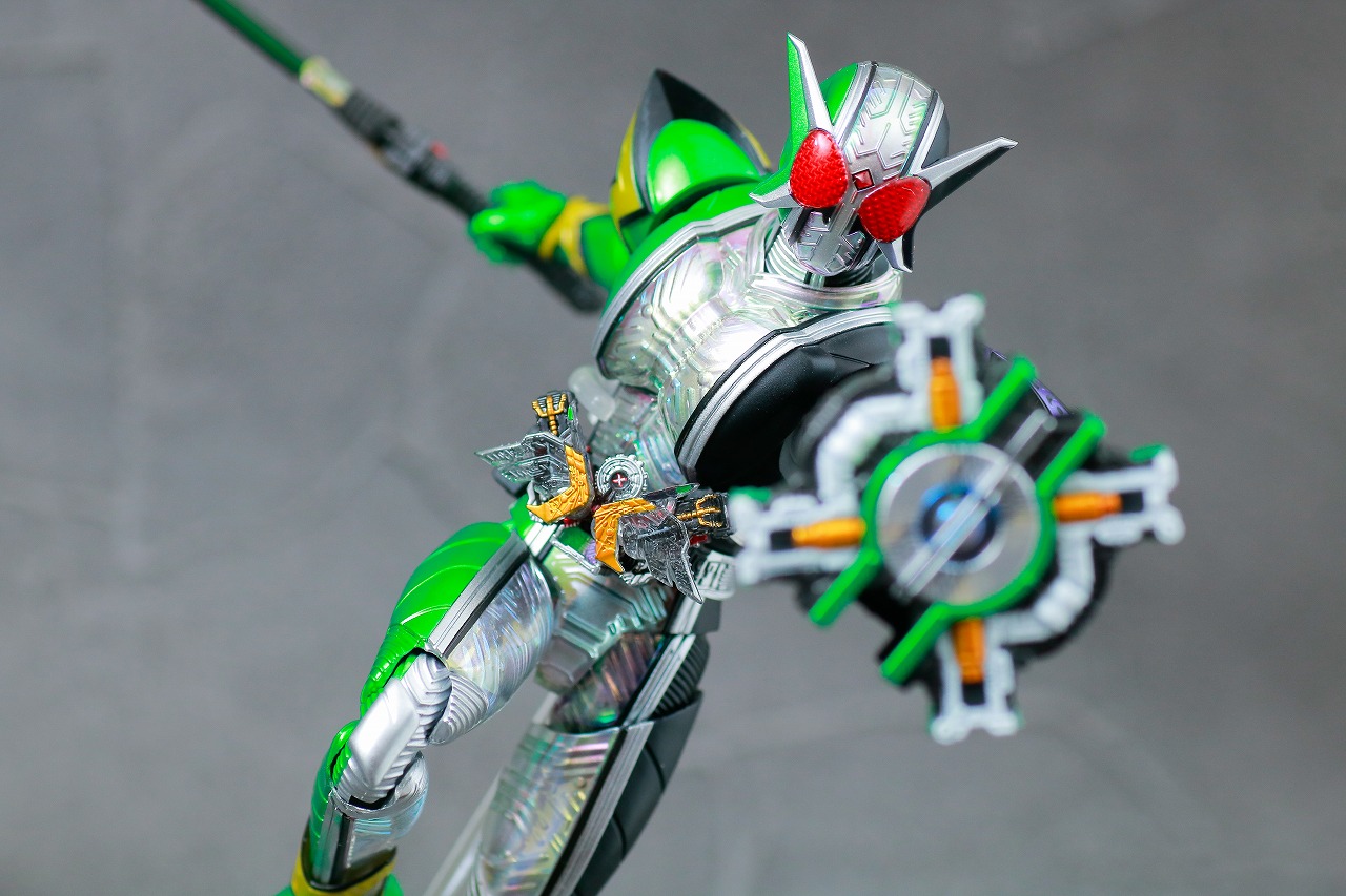 S.H.フィギュアーツ　仮面ライダーW サイクロンジョーカーエクストリーム　真骨彫製法　レビュー　アクション