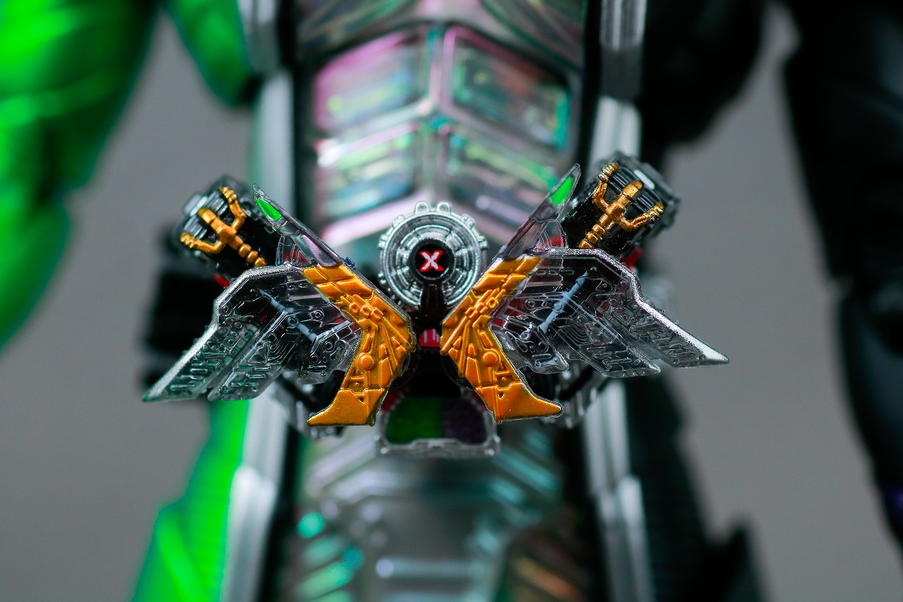 S.H.フィギュアーツ　仮面ライダーW サイクロンジョーカーエクストリーム　真骨彫製法　レビュー　本体