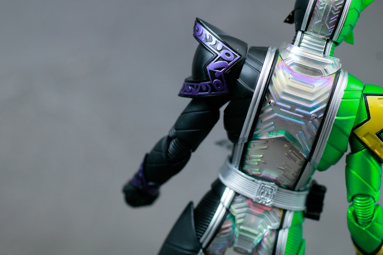 S.H.フィギュアーツ　仮面ライダーW サイクロンジョーカーエクストリーム　真骨彫製法　レビュー　本体