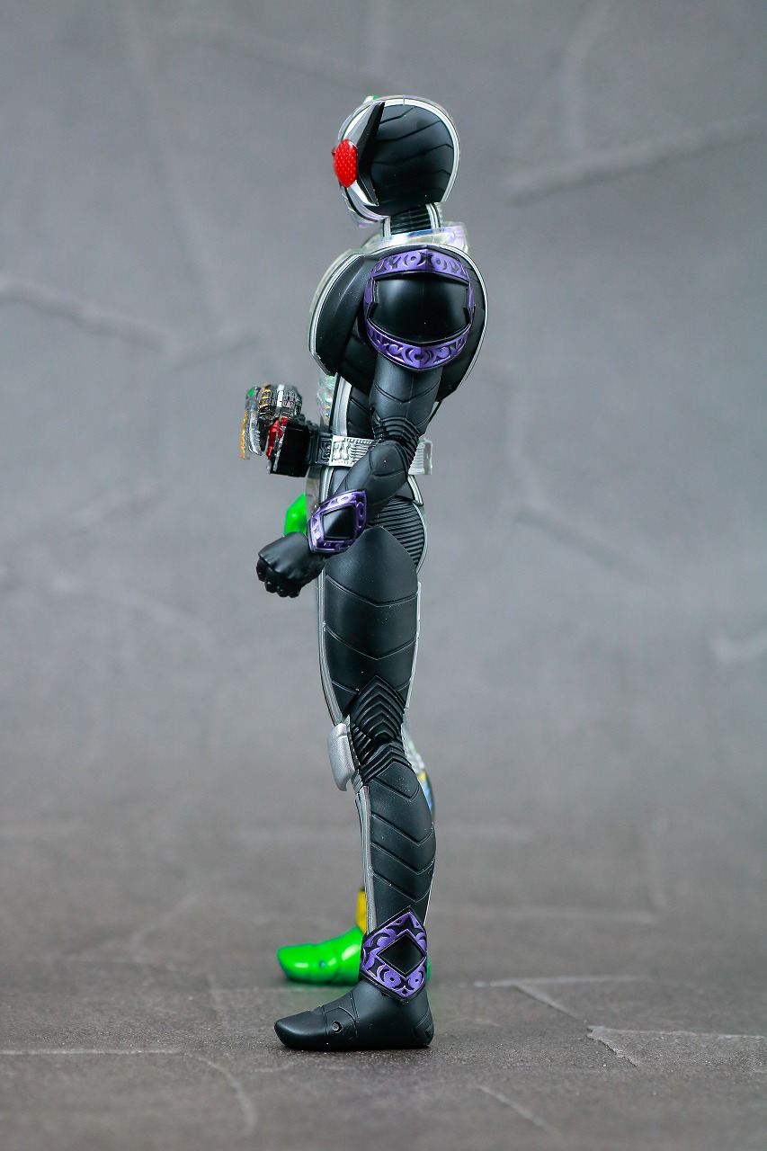 S.H.フィギュアーツ　仮面ライダーW サイクロンジョーカーエクストリーム　真骨彫製法　レビュー　本体