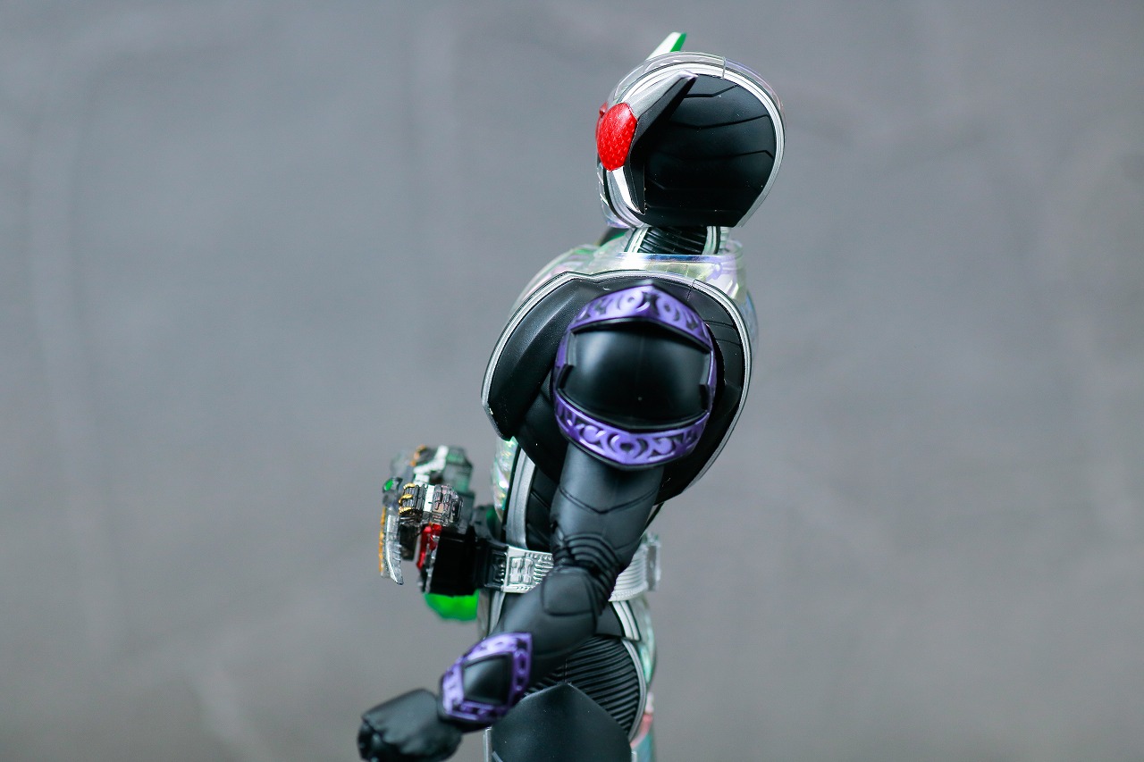 S.H.フィギュアーツ　仮面ライダーW サイクロンジョーカーエクストリーム　真骨彫製法　レビュー　可動範囲