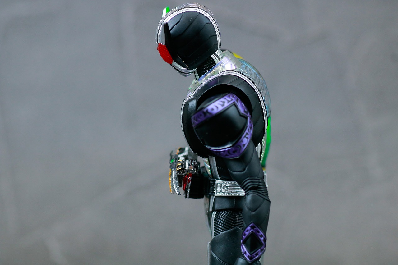 S.H.フィギュアーツ　仮面ライダーW サイクロンジョーカーエクストリーム　真骨彫製法　レビュー　可動範囲