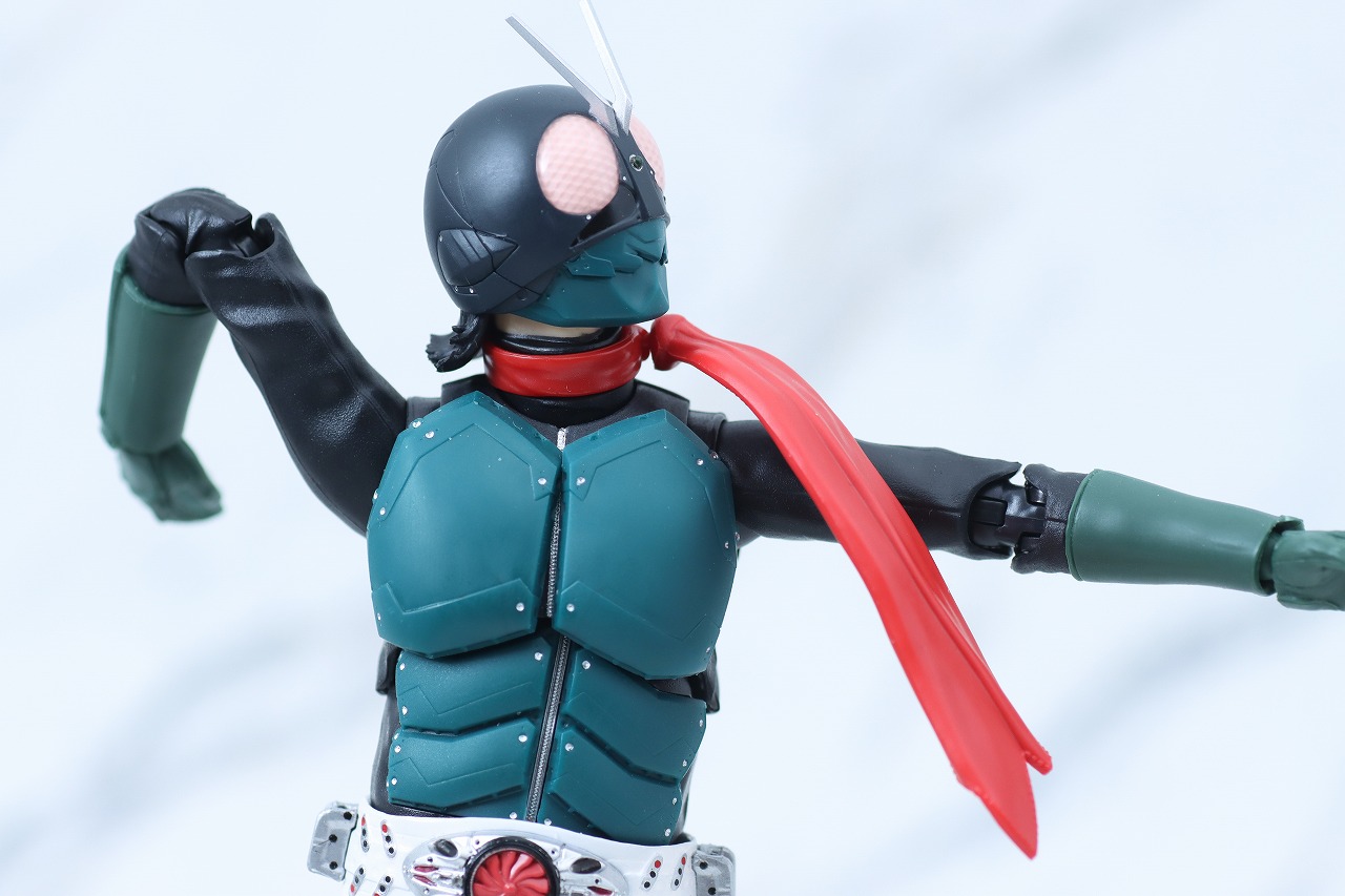S.H.フィギュアーツ　仮面ライダー1号　シン・仮面ライダー　レビュー　可動範囲