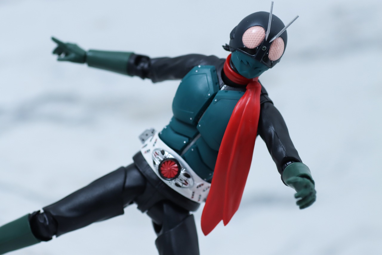 S.H.フィギュアーツ　仮面ライダー1号　シン・仮面ライダー　レビュー　アクション