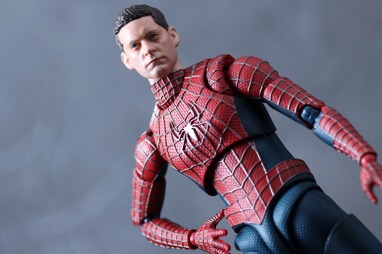 S.H.フィギュアーツ　フレンドリー・ネイバーフッド・スパイダーマン　トビー・マグワイア　サム・ライミ　トリロジー　ノー・ウェイ・ホーム　レビュー　アクション