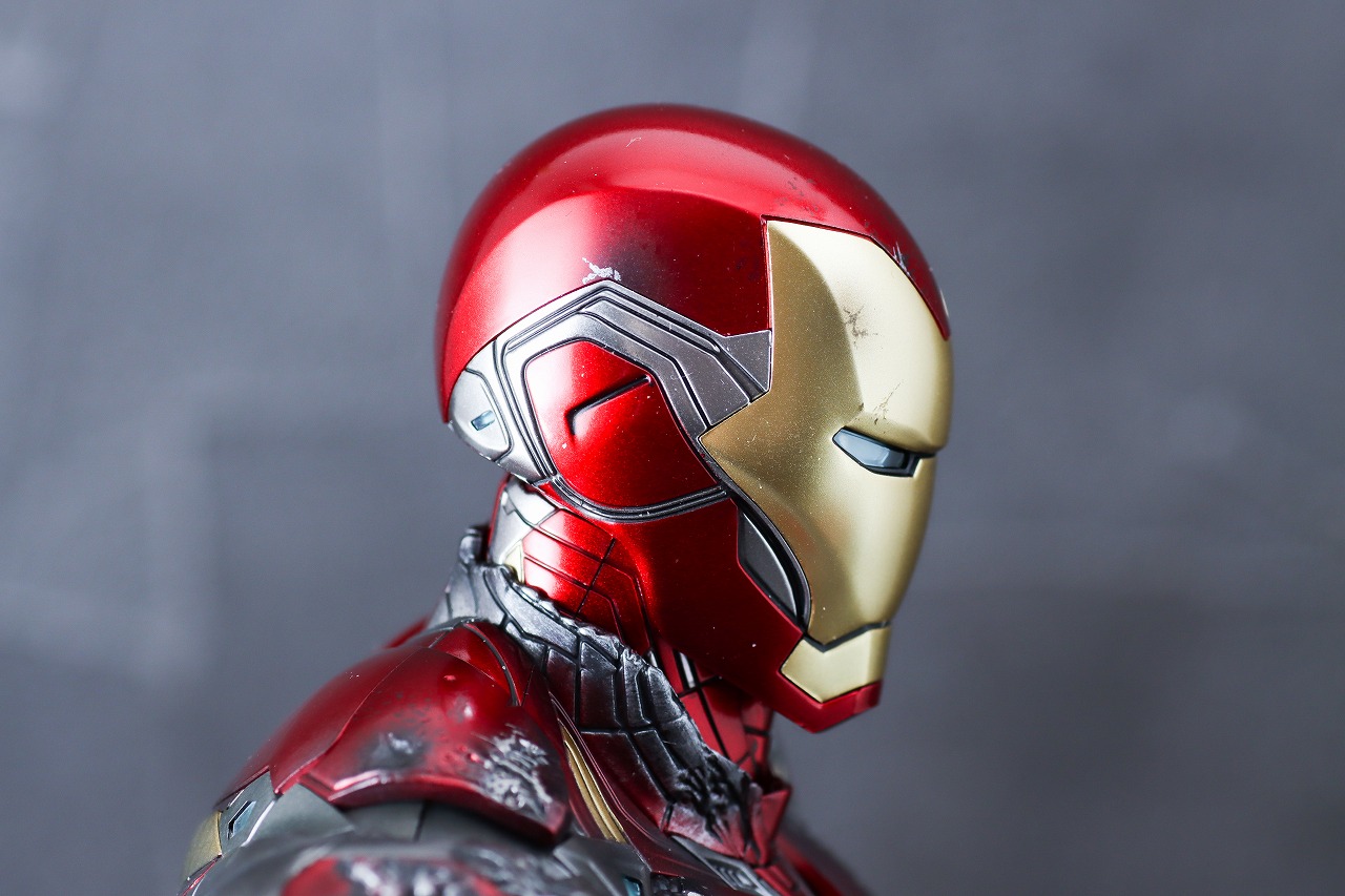 ホットトイズ ムービー・マスターピース DIECAST　アイアンマン マーク85 バトルダメージVer.　レビュー　本体