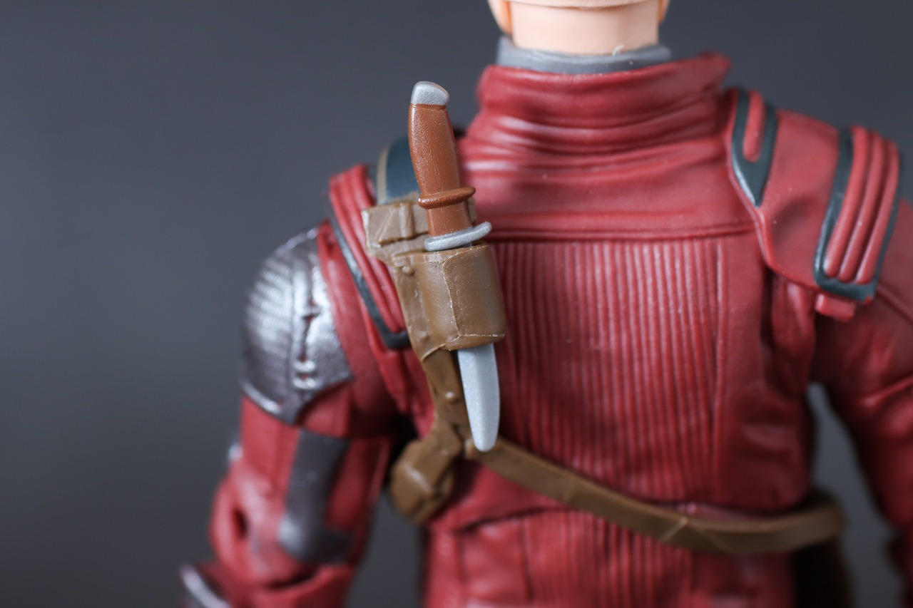 マーベルレジェンド　クラグリン　ガーディアンズ・オブ・ギャラクシー　VOLUME3　レビュー　付属品　ナイフ