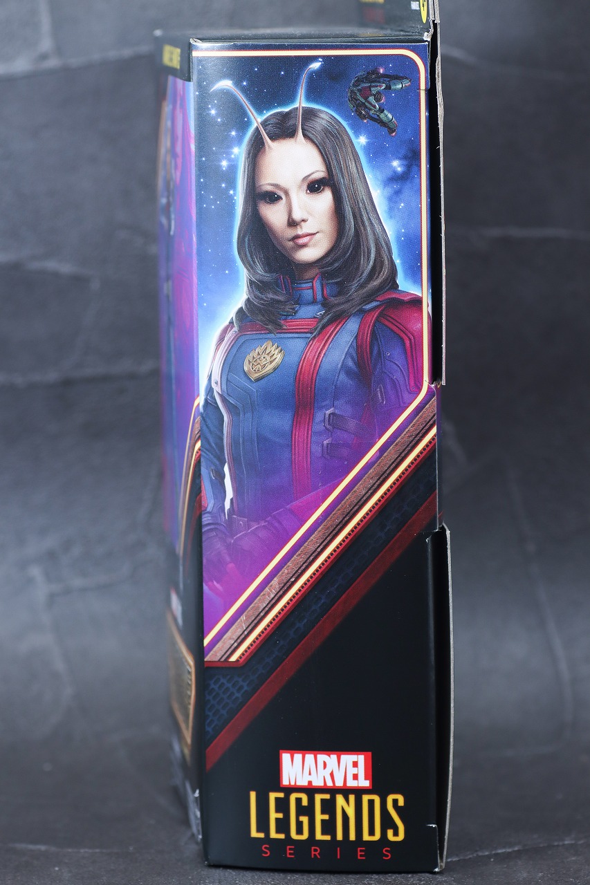 マーベルレジェンド　マンティス（『ガーディアンズ・オブ・ギャラクシー：VOLUME3』）　レビュー　パッケージ