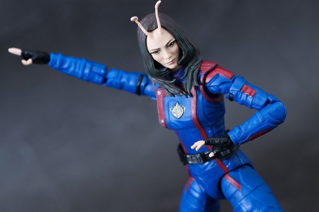 マーベルレジェンド　マンティス（『ガーディアンズ・オブ・ギャラクシー：VOLUME3』）　レビュー　アクション