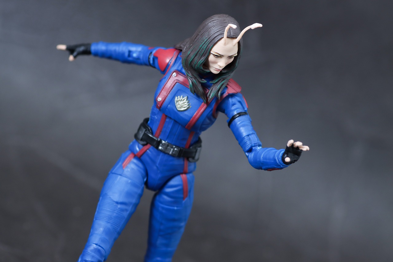 マーベルレジェンド　マンティス（『ガーディアンズ・オブ・ギャラクシー：VOLUME3』）　レビュー　アクション