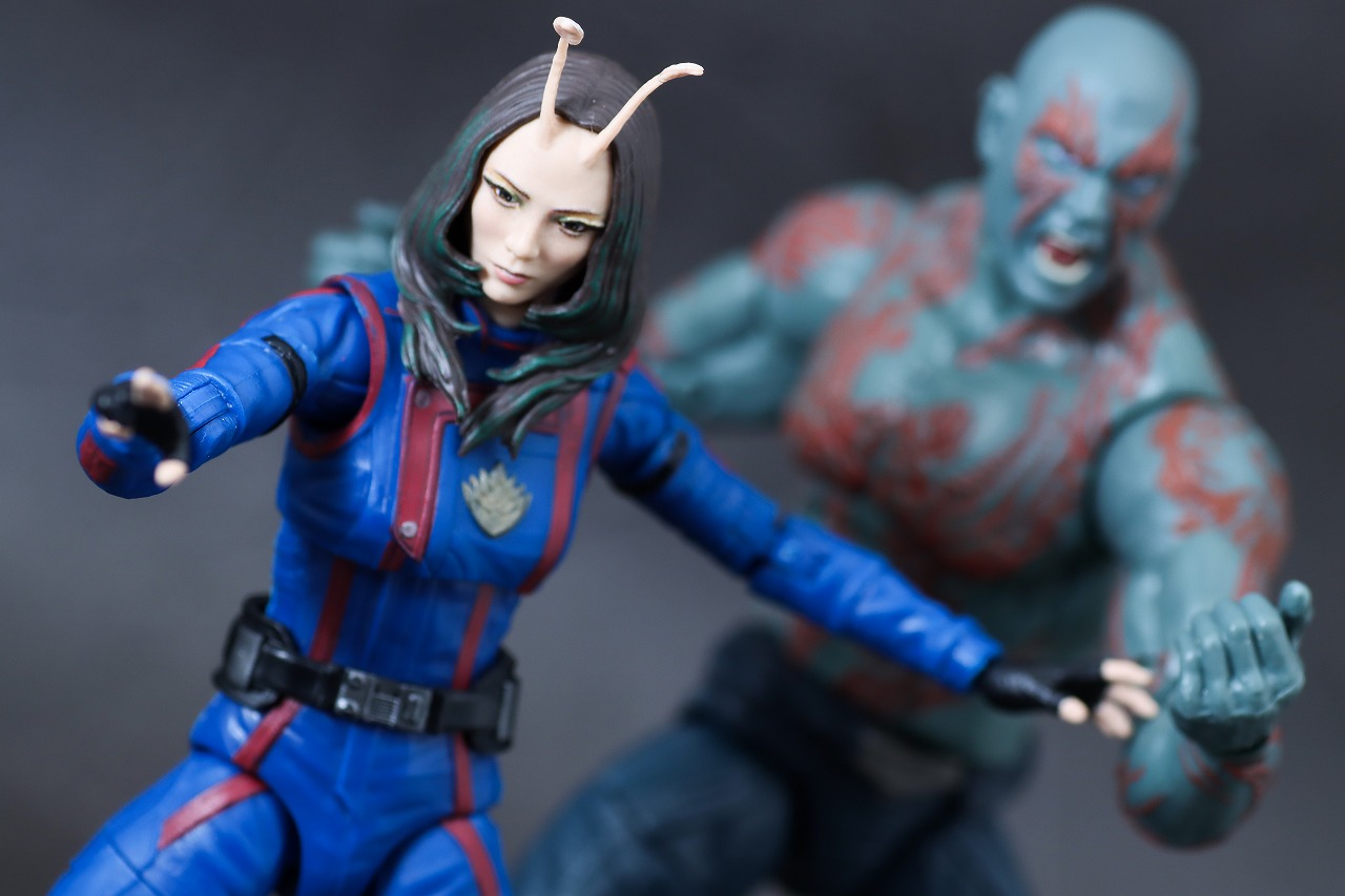 マーベルレジェンド　マンティス（『ガーディアンズ・オブ・ギャラクシー：VOLUME3』）　レビュー　アクション