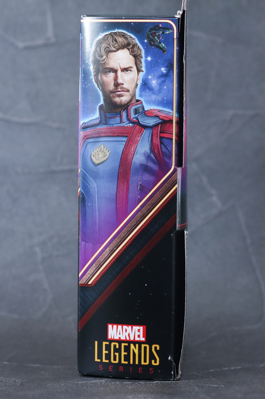 マーベルレジェンド　スター・ロード　『ガーディアンズ・オブ・ギャラクシー：VOLUME3』　レビュー　パッケージ