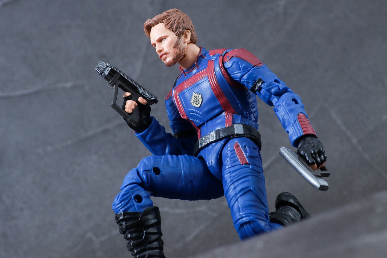 マーベルレジェンド　スター・ロード　『ガーディアンズ・オブ・ギャラクシー：VOLUME3』　レビュー　アクション