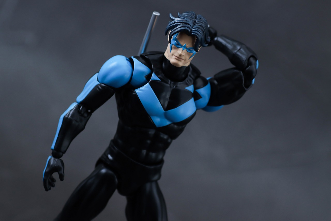 MAFEX　ナイトウイング（バットマン：ハッシュ）　レビュー　アクション