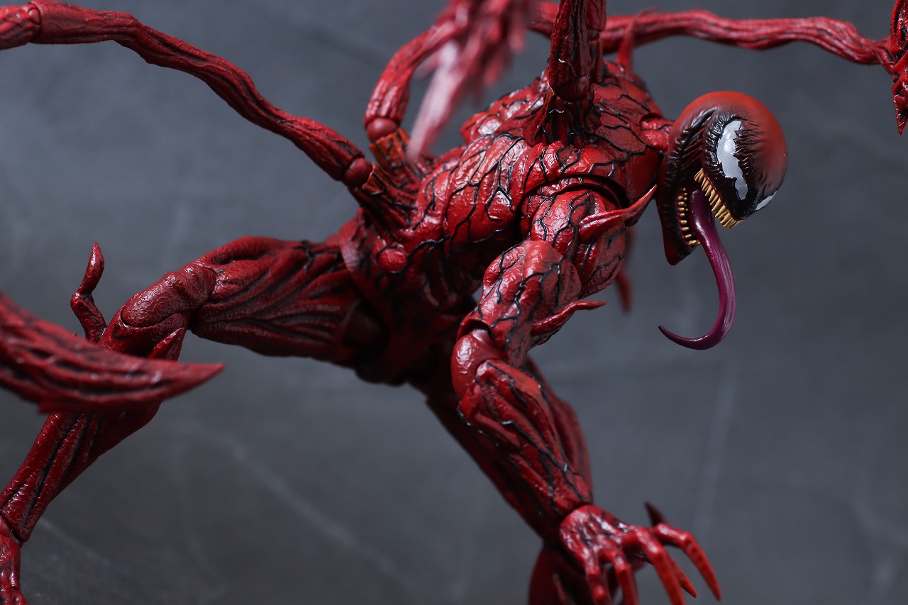 S.H.フィギュアーツ　カーネイジ（ヴェノム：レット・ゼア・ビー・カーネイジ）　レビュー