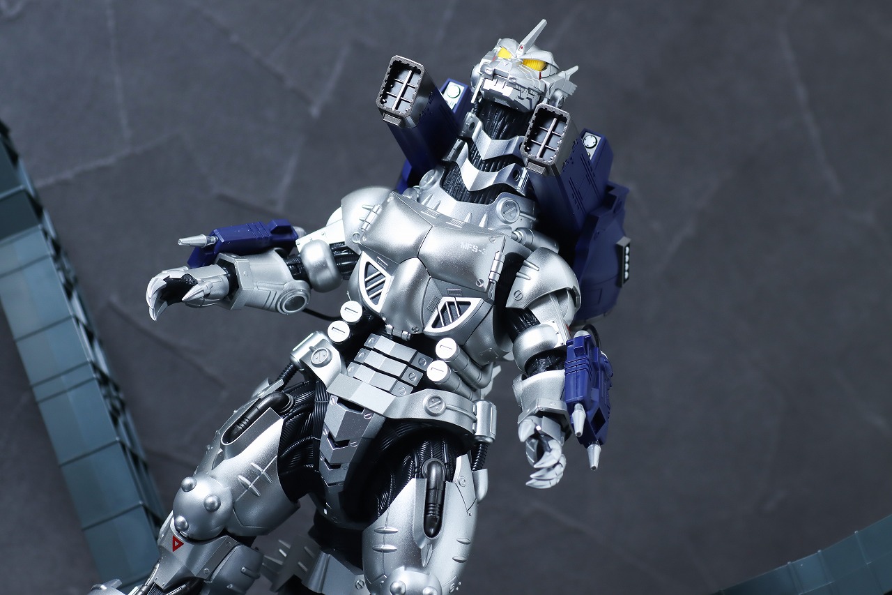 超合金魂　3式機龍（メカゴジラ）　レビュー　アクション