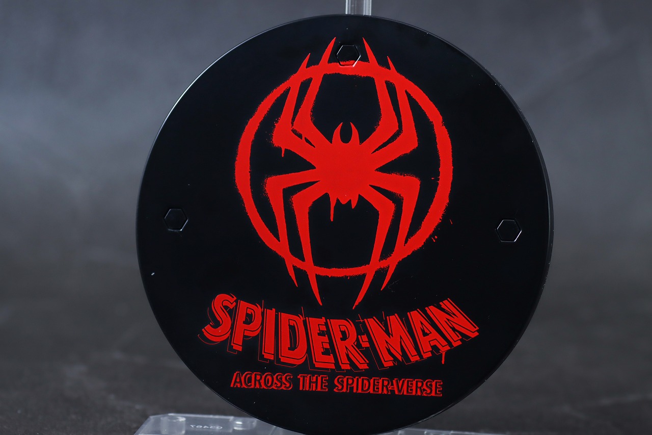 S.H.フィギュアーツ　マイルス・モラレス　スパイダーマン：アクロス・ザ・スパイダーバース　レビュー　付属品　台座