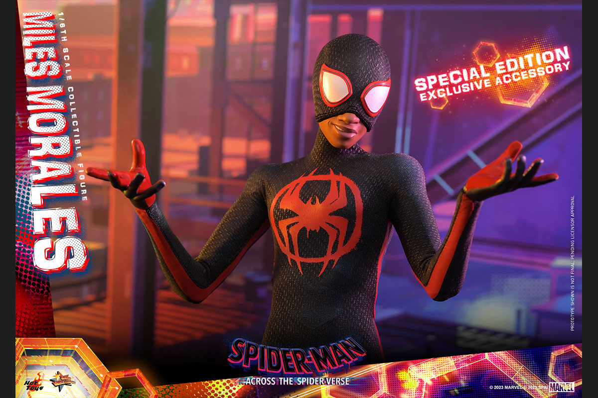 ホットトイズ　ムービー・マスターピース　マイルス・モラレス／スパイダーマン（『スパイダーマン：アクロス・ザ・スパイダーバース』）