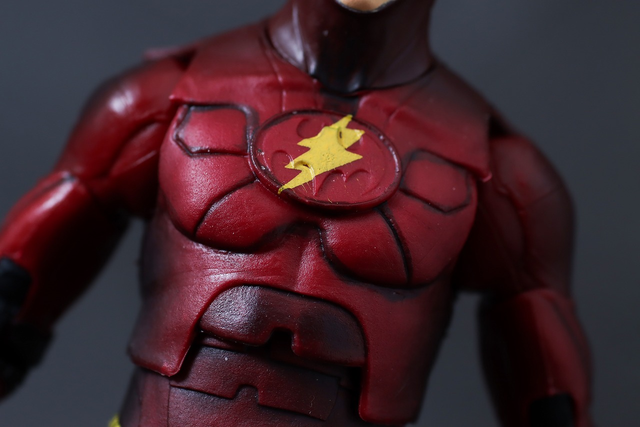 DCマルチバース　フラッシュ バットマン・コスチューム　レビュー　本体