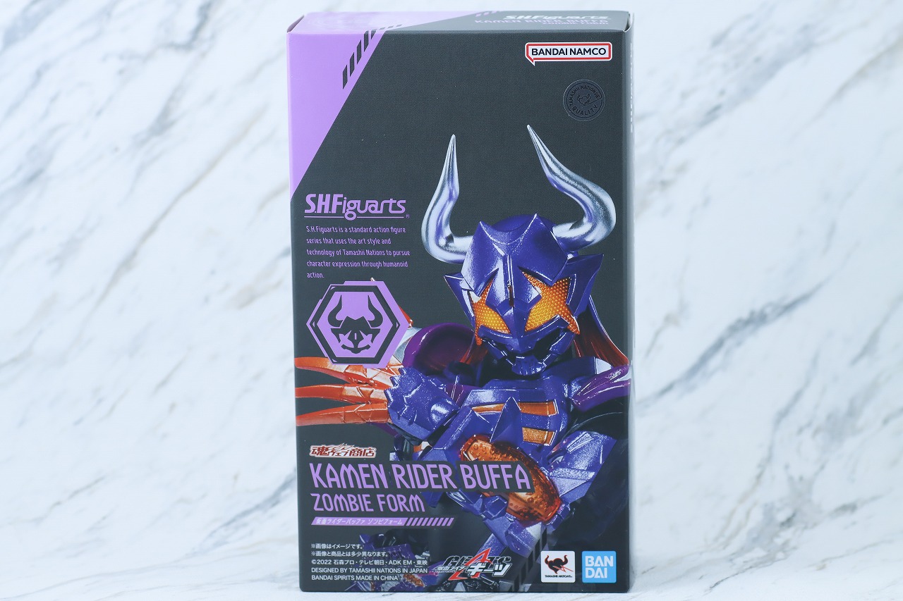 S.H.フィギュアーツ　仮面ライダーバッファ ゾンビフォーム　レビュー　パッケージ