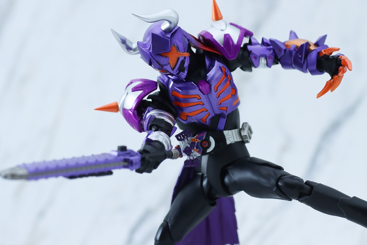 S.H.フィギュアーツ　仮面ライダーバッファ ゾンビフォーム　レビュー　アクション