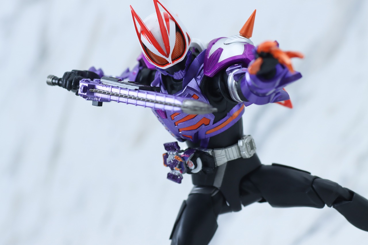 S.H.フィギュアーツ　仮面ライダーバッファ ゾンビフォーム　ギーツ　レビュー　アクション