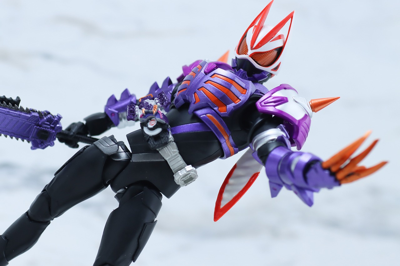 S.H.フィギュアーツ　仮面ライダーバッファ ゾンビフォーム　ギーツ　レビュー　アクション