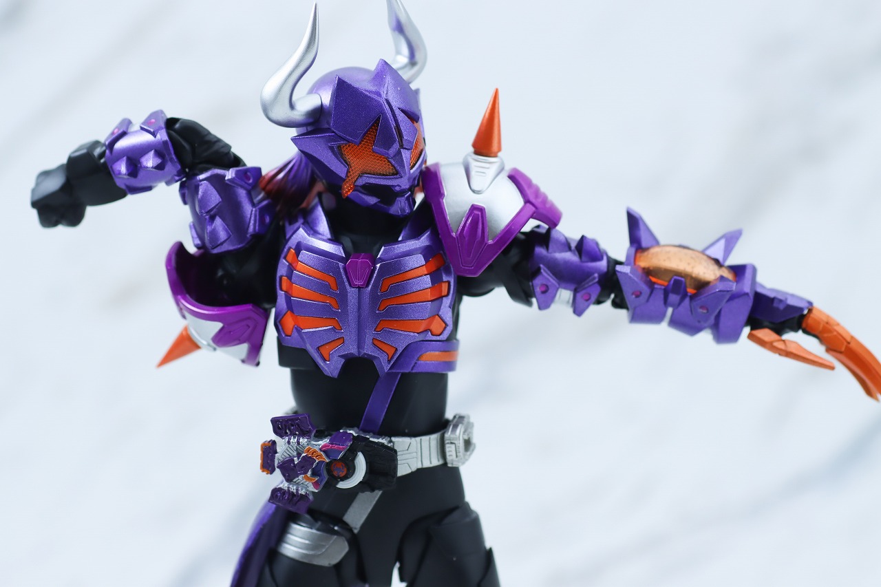 S.H.フィギュアーツ　仮面ライダーバッファ ゾンビフォーム　レビュー　可動範囲