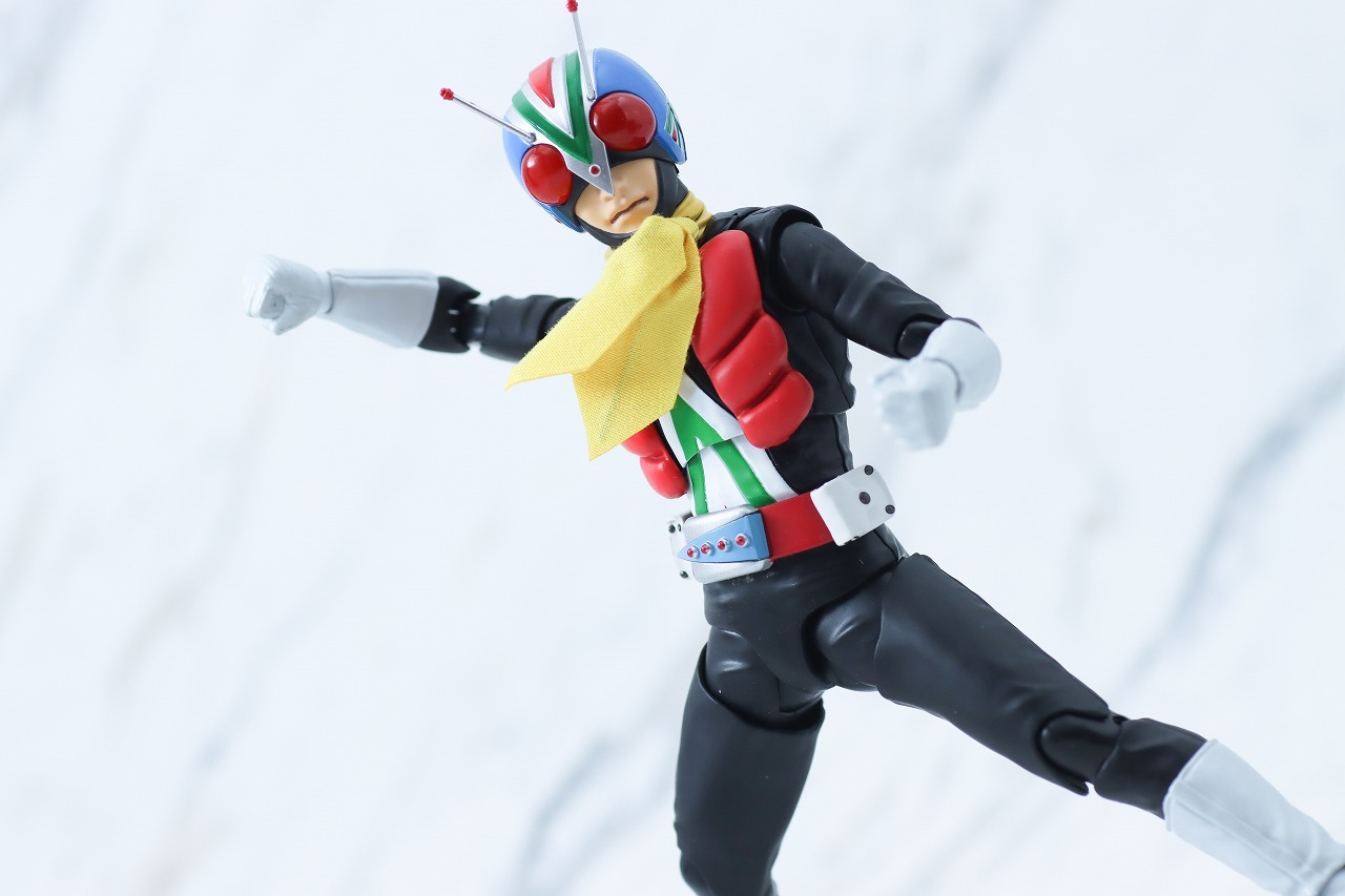 S.H.フィギュアーツ　ライダーマン　真骨彫製法　レビュー　アクション